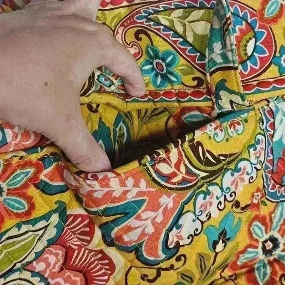 Vera Bradley Retired Convertible Crossbody Provencal - Picture 4 of 9